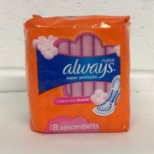 Always Pads 8 Count Regular Soft