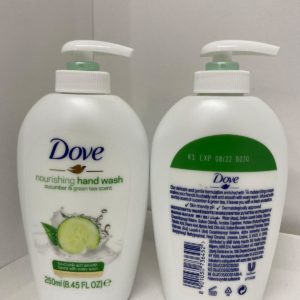 DOVE NOURISHING HAND WASH 250ML FRESH CUCUMBER & GREEN TEA SCENT