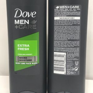 DOVE® 250ML BODYWASH MENS EXTRA FRESH