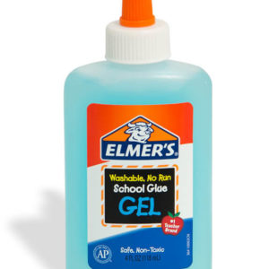 Elmers Washable School Glue Gel 118 ml - Blue
