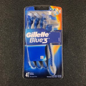 Gillette Blue 3 Disposable Razor 4-Pack ORG VEIT