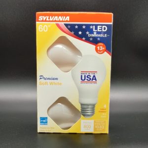 Sylvania LED Lamp 60W/ 6.9W Dimmable Medium Base Soft White Light Bulb - 4 Pack