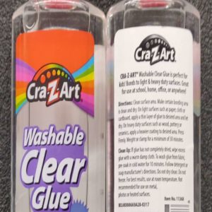CRA-Z-ART WASHABLE GLUE 6 OZ CLEAR