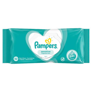 Pampers Baby Wipes Sensitive 52 Count