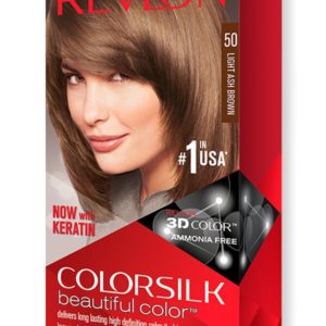 Revlon Colorsilk Beautiful Color,Light Ash Brown (#50)