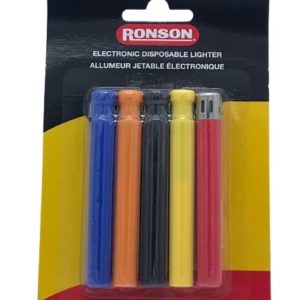 Ronson Disposable Lighter Pack of 5