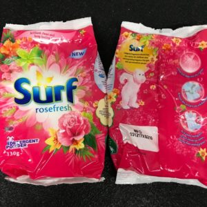Surf Powder Detergent Rosefresh 130 gms