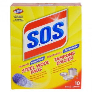 SOS Steel Wool 10 Pads