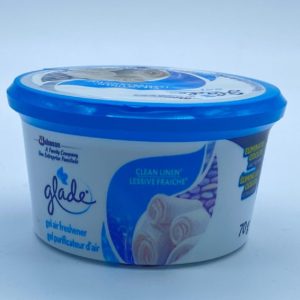 Glade Gel Air Freshener, 70 g, Clean Linen