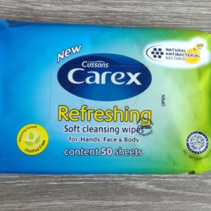 CAREX WIPES 50 COUNT
