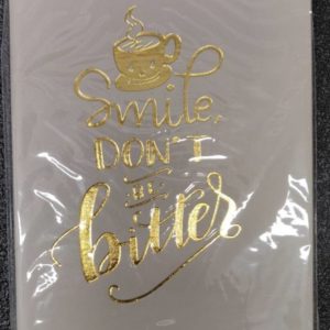ARTISIAN JOURNAL SMILE DONT BE BITTER