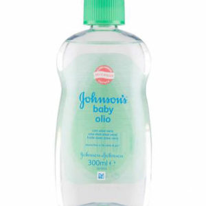 J &J® BABY OIL 300 ML- ALOE- 12/UNIT