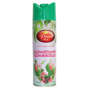 PURE AIR AIRFRESHNER APPLE & WATER LILY 300MLX24