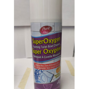PURE KLEEN SUOER OXYGEN TOILET BOWL CLEANER 340GM X12INNER