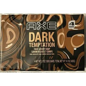 Axe 4 Pack Bar Soap Dark Temptation 100 g Each