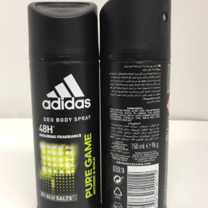Adidas Body Spray 150ml Pure Game Intense & Bold
