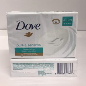 DOVE BAR SOAP SENSITIVE SKIN 2PK x 100 GM