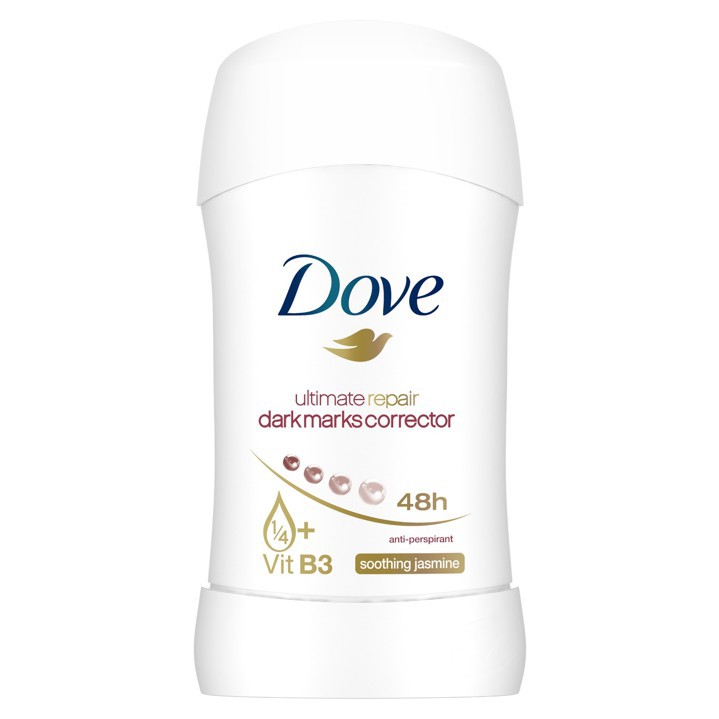 Dove Ultimate Dark Corrector - Soothing Jasmine Under Arm Stick 40 g (1.4 Oz)