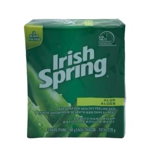 Irish Spring 3 Bars Pack Aloe 3x90g Pack 270 g