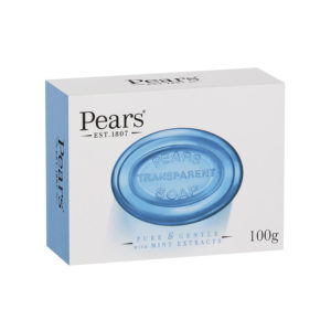 Pears Pure and Gentle with Mint Extract Soap 100g