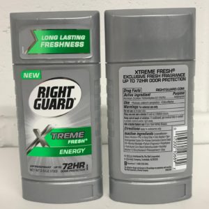 Right Guard Xtreme Fresh Energy Deo Stick 2.6 Oz (73 gms)