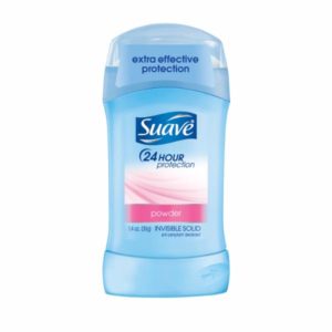 Suave 24hr Powder Invisible Solid Antiperspirant Deodorant 1.4oz