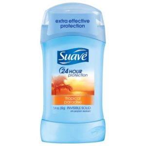Suave 24hr Tropical paradise Invisible Solid Antiperspirant Deodorant 1.4oz