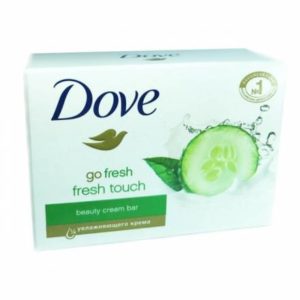 DOVE BAR SOAP 48/135G FRESH TOUCH GREEN BAR SOAP
