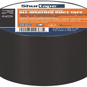 Shurtape Heavy Duty ShurGrip Duct Tape 2.83 in x 60 yds - Black