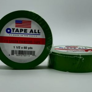 Tape All Green Painters Tape - 1.5\" x 60 yds